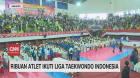 VIDEO: Ribuan Atlet Ikuti Liga Taekwondo