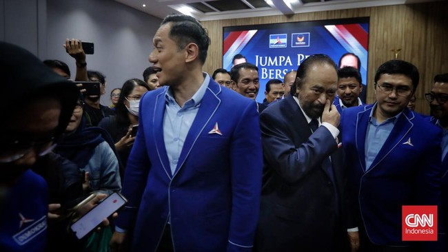 Partai NasDem tak mau berlebihan merespons upaya hukum peninjauan kembali (PK) oleh Moeldoko terhadap Partai Demokrat.