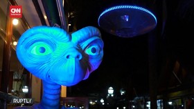 VIDEO: Serunya Festival Pecinta Alien di Argentina