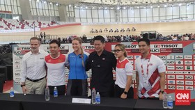 UCI Track Nations Cup 2023 Jadi Sejarah Baru Indonesia dan ASEAN