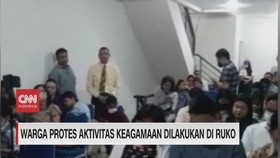 VIDEO: Warga Protes Aktivitas Keagamaan Dilakukan di Ruko