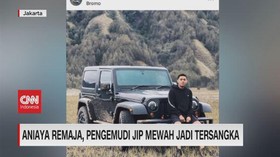 VIDEO: Aniaya Remaja, Pengemudi Jip Mewah Jadi Tersangka
