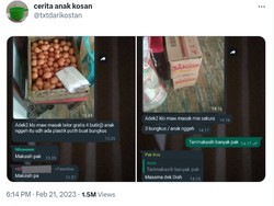 Sediakan Mie dan Telur, Bapak Kos Baik Hati Ini Bikin Iri Netizen