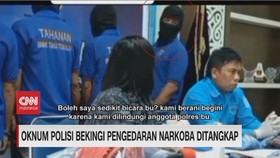 VIDEO: Oknum Polisi Bekingi Pengedaran Narkoba Ditangkap