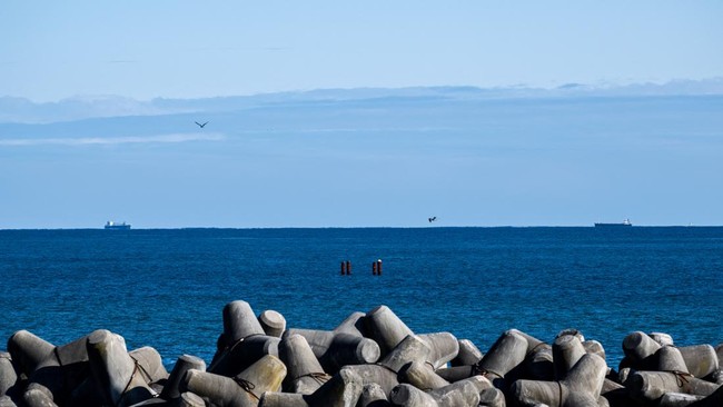 Warga di kota pesisir Jepang baru-baru ini geger usai bola besi misterius diduga UFO terdampar di Pantai Enshu, Kota Hamamatsu.