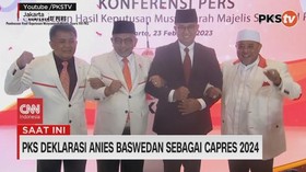 VIDEO: PKS Deklarasi Anies Baswedan Sebagai Capres 2024