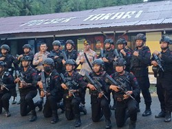 120 Polisi Jaga Lokasi Gunung Bergeser di Kupang