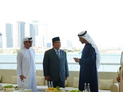 Hadiri Undangan Presiden MBZ, Prabowo Akrab dengan Pemimpin Timur Tengah