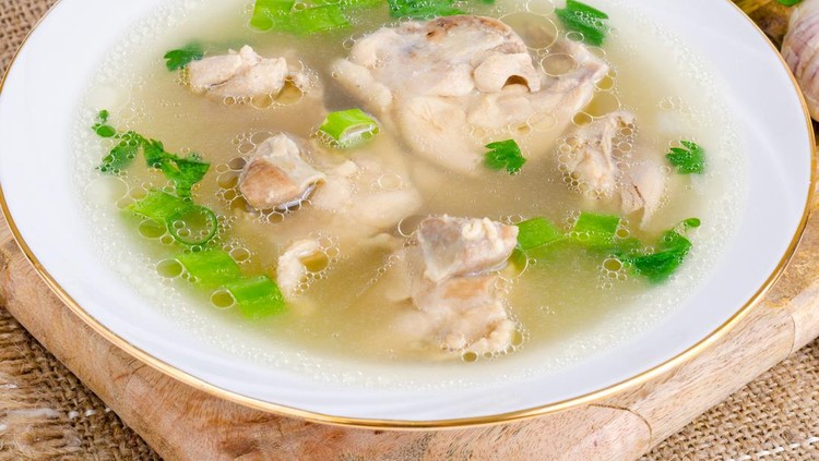 Resep Sup Ayam Kampung Kaldu Bening