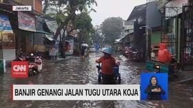 VIDEO: Sejumlah Wilayah Jakarta Terendam Banjir