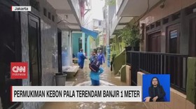 VIDEO: Permukiman Kebon Pala Terendam Banjir 1 Meter