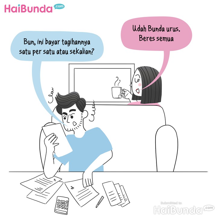 Komik Apa Jadinya Ayah Tanpa Bunda
