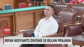 VIDEO: Irfan Widyanto Divonis 10 Bulan Penjara