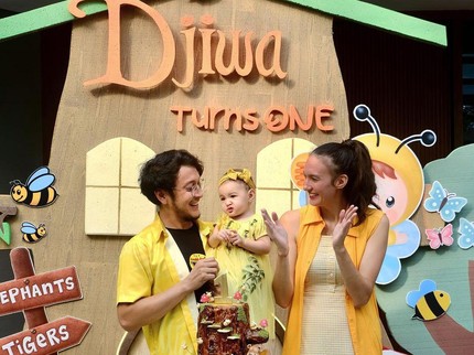 7 Potret Ultah Pertama Djiwa Anak Nadine Chandrawinata, Dirayakan Sederhana