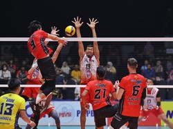 Duel Sengit di Final Four Proliga, STIN BIN Tekuk Bhayangkara Presisi