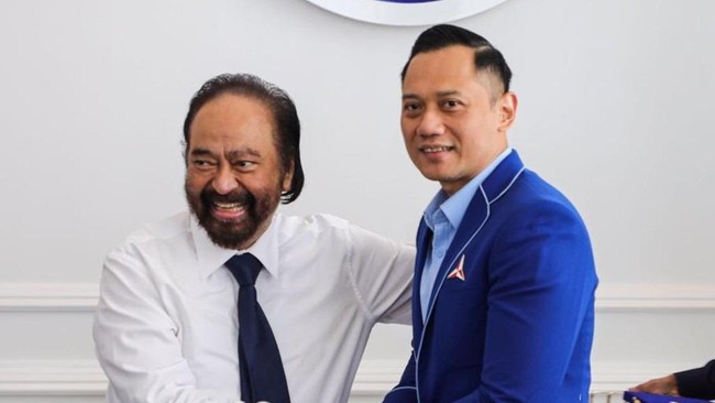 Surya Paloh menyatakan dirinya atau Partai NasDem tidak pernah menolah Ketum Demokrat AHY jadi bakal cawapres Anies Baswedan. 