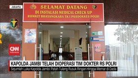 VIDEO: Kapolda Jambi Telah Dioperasi Tim Dokter RS Polri