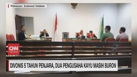 VIDEO: Divonis 5 Tahun Penjara, Dua Pengusaha Kayu Masih Buron