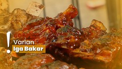Nikmatnya Iga Bakar Saus BBQ di Pinggir Jalan, Harga Pas di Kantong