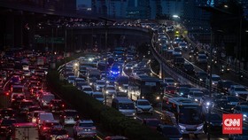 FOTO: Terjebak di Jakarta, Kota Termacet Kedua Asia Tenggara