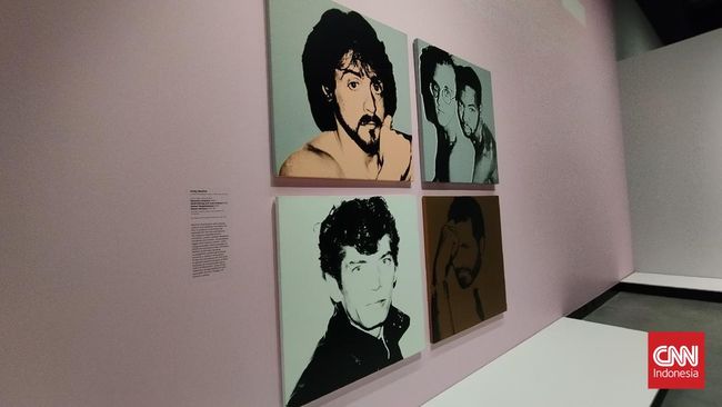 Pameran bertajuk 'Pop Masters: Art from the Mugrabi Collection, New York' itu berlangsung di HOTA, Surfers Paradise, Gold Coast, Australia.