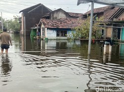 Curhat Warga Jati Kudus Kebanjiran Lagi, Aktivitas Lumpuh-Kini Nganggur