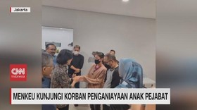 VIDEO: Menkeu Kunjungi Korban Penganiayaan Anak Pejabat