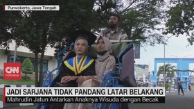 VIDEO: Jadi Sarjana Tidak Pandang Latar Belakang