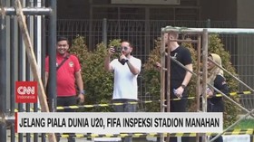 VIDEO: Jelang Piala Dunia U-20, FIFA Inspeksi Stadion Manahan