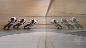 FOTO: Kilau UCI Track Nations Cup di Jakarta International Velodrome