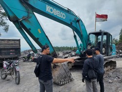 Polisi Gerebek Tambang Ilegal di Magelang, 5 Orang Diamankan