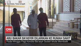 VIDEO: Abu Bakar Ba'asyir Dilarikan Ke Rumah Sakit