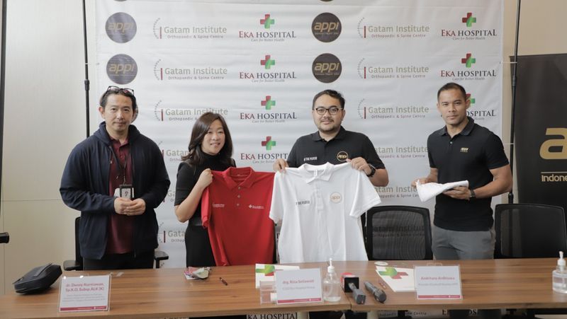 Eka Hospital resmi menjadi medical partner Asosiasi Pesepakbola Profesional Indonesia (APPI)