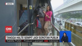 VIDEO: Akses Tangga Halte & Stasiun KRL Jadi Sorotan