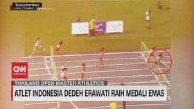 VIDEO: Atlet Indonesia Dedeh Erawati Raih Medali Emas
