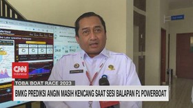 VIDEO: BMKG Prediksi Angin Masih Kencang Saat Sesi Balapan F1 Powerboa
