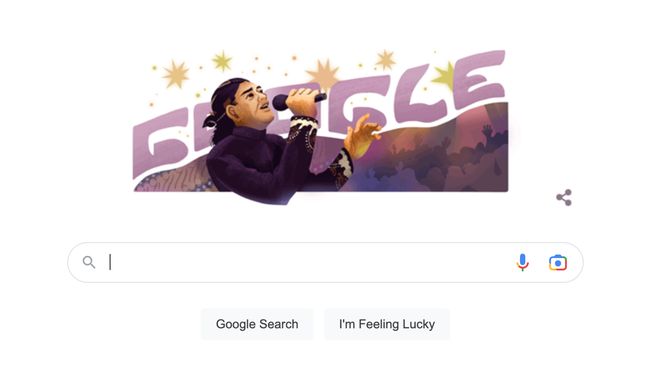 Dalam laman Google menyatakan doodle hari ini, Minggu (26/2) merayakan Didi Kempot karena menciptakan ratusan karya selama tiga dekade berkarier di dunia musik.