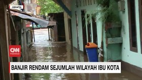 VIDEO: Banjir Rendam Sejumlah Wilayah Ibu Kota