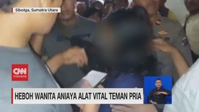 VIDEO: Heboh Wanita Aniaya Alat Vital Teman Pria