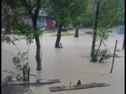 Banjir Terjang Amfoang Kupang, Rumah-Lahan Pertanian Terendam