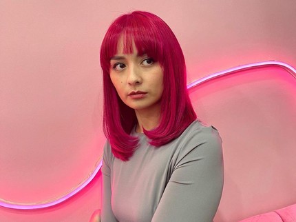 7 Potret Joanna Alexandra dengan Rambut Baru, Warna Pink bak Gadis ABG