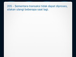 Mobile Banking BCA Eror!