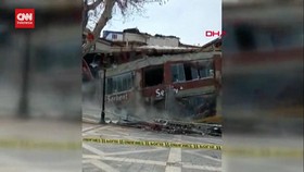 VIDEO: Detik-detik Turki Kembali Diguncang Gempa, Satu Tewas