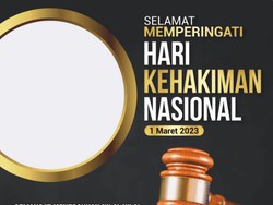 25 Link Twibbon Hari Kehakiman Nasional 2023 dan Cara Pakainya