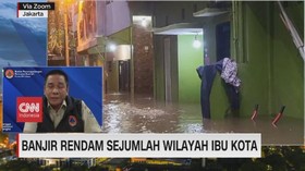 VIDEO: Banjir Rendam Sejumlah Wilayah Ibu Kota