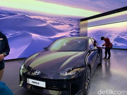 Mobil Listrik Hyundai IONIQ 6 Mejeng di Senayan, Siap Dijual di Indonesia?