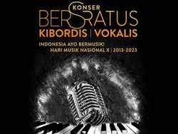 Konser Bersratus Kibordis dan Vokalis Sambut Hari Musik Bakal Diisi 200 Musisi