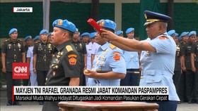 VIDEO: Mayjen TNI Rafael Granada Resmi Jabat Komandan Paspampres