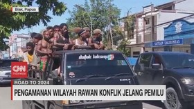 VIDEO: Pengamanan Wilayah Rawan Konflik Jelang Pemilu