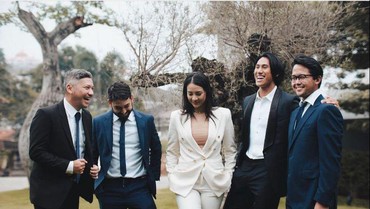 6 Potret Gading Marten-Anya Geraldine Hadiri Nikahan yang Jadi Sorotan